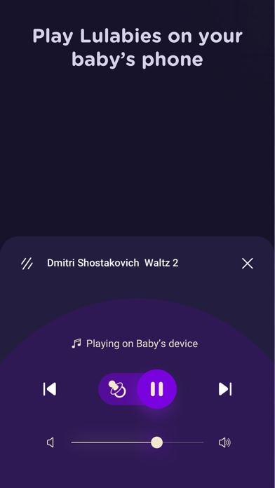 Baby Monitor Unlimited range Screenshot