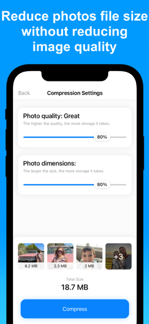 ‎Compress Photos & Pictures Screenshot
