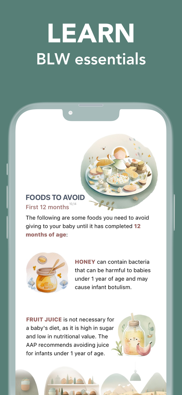 Baby Led Weaning App - BLW