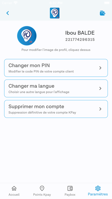 Kpay Sénégal Screenshot