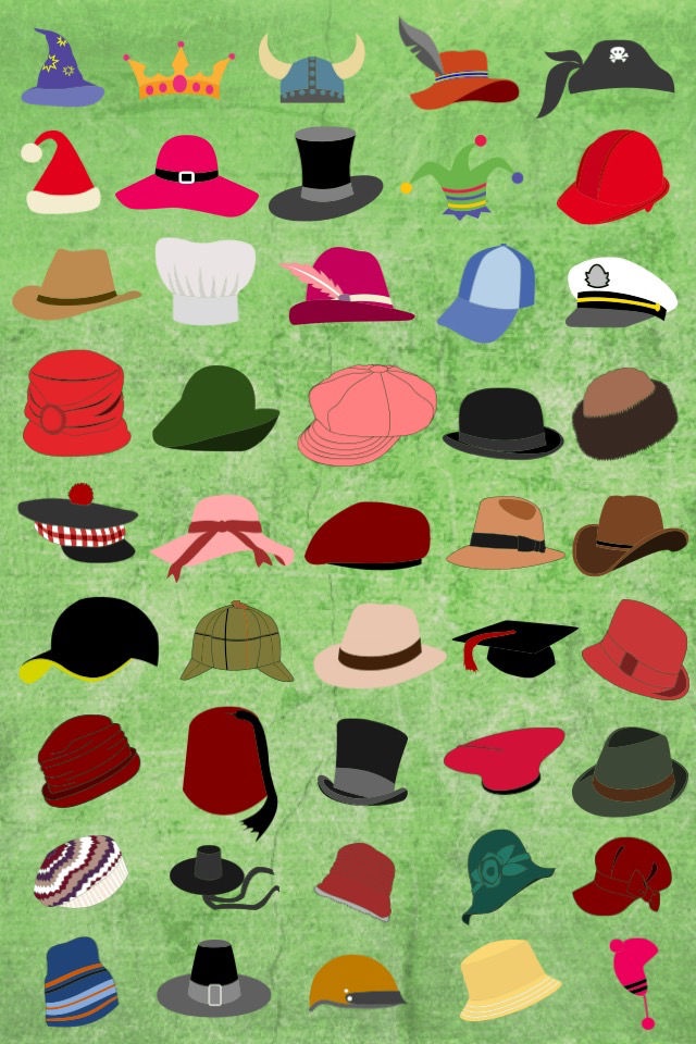 Hat Color Stickers screenshot 2