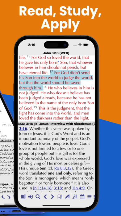 PocketBible Bible Study App Screenshot
