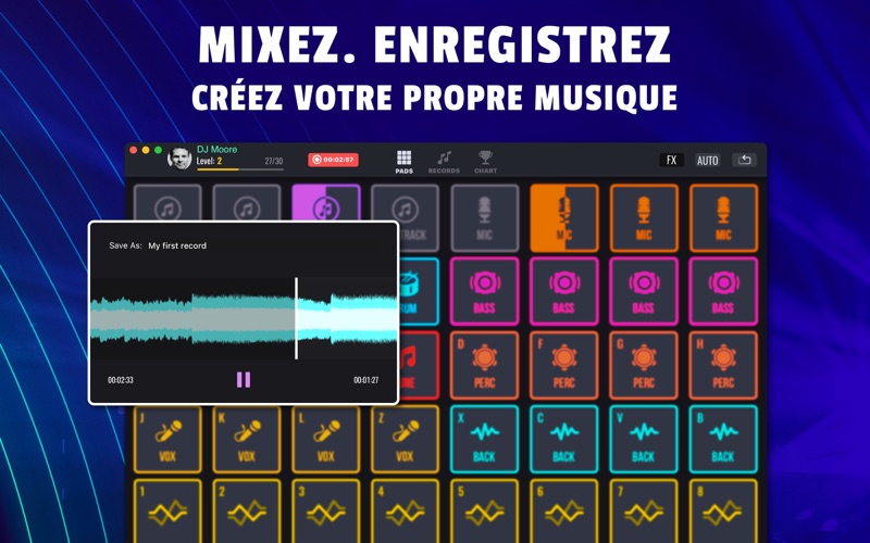 Screenshot #3 pour DJ Mix Pads 2 - Mixage Pro