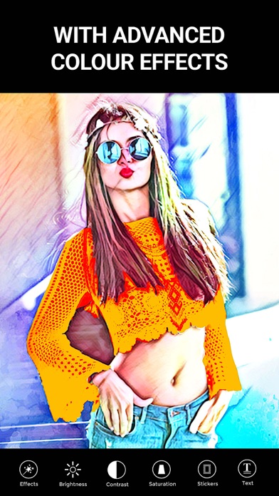 Photo To Cartoon Yourself Edit Screenshot