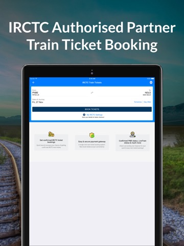 Train Ticket App : RailYatriのおすすめ画像1