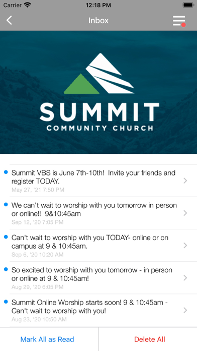 Summit Community Church Screenshot