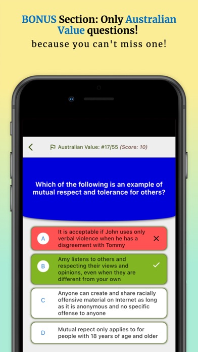 Aus Citizenship Test by ExamUp Screenshot