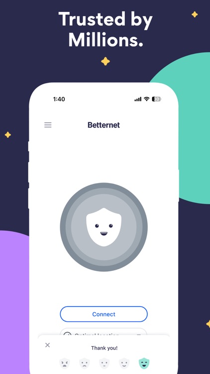 Betternet: Best VPN Proxy WiFi screenshot-3