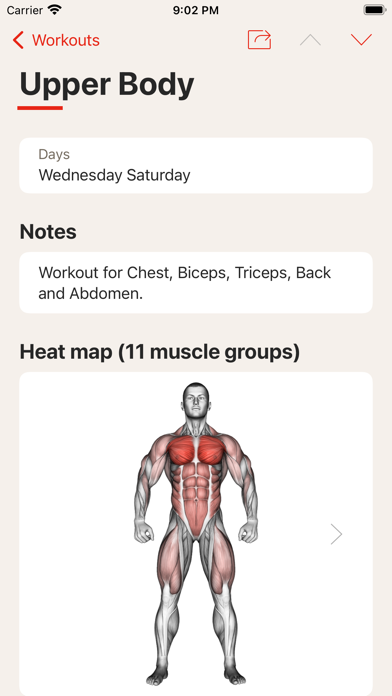 GymBook ・ Strength Training Screenshot
