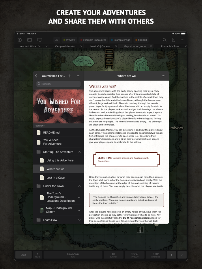 Encounter VTT for DandD 5E