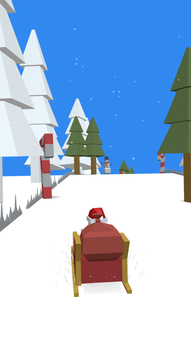 Xmas Santa Mad Sleigh Run Screenshot