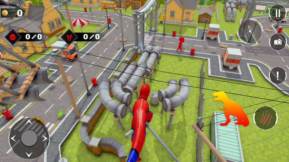 Dino vs Gorilla City Rampage - 7.0 - (iOS)