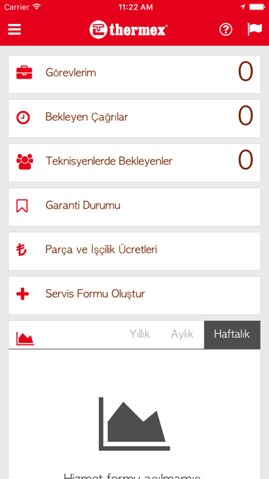 Thermex Mobil Teknisyen Screenshot