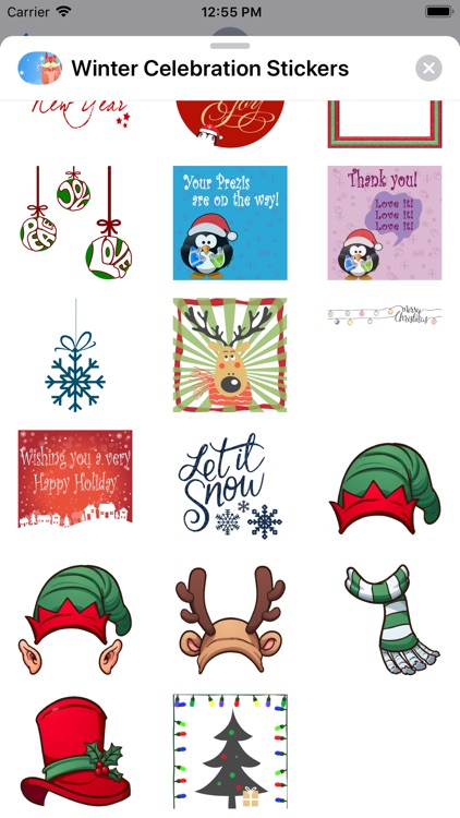 Winter Celebration Stickers screenshot-4