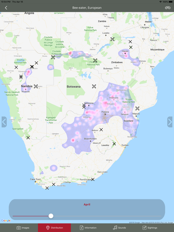 BirdPro iPad screenshot 4 - Reference app