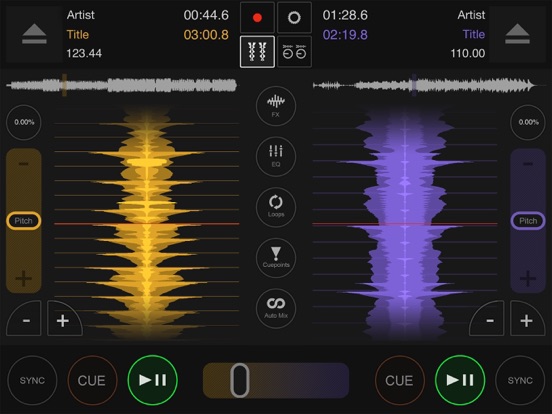 DJ DEX - The DJ Mixing App iPad app afbeelding 2