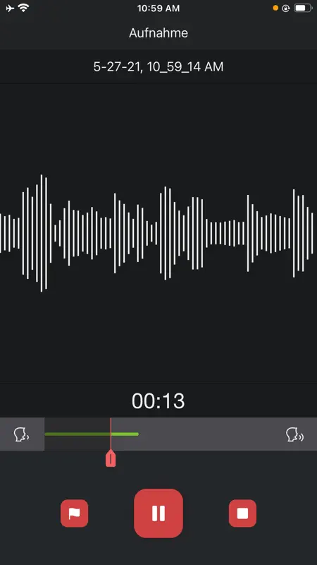 Dictaphone Pro screenshot 1 of 7