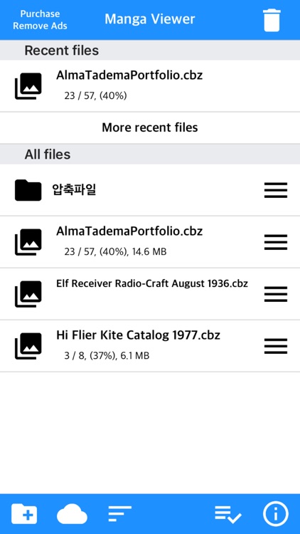 Manga Viewer - CBZ(CBR) Reader