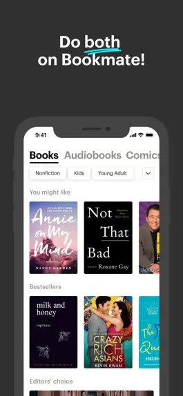 Game screenshot Bookmate. Listen & read books hack