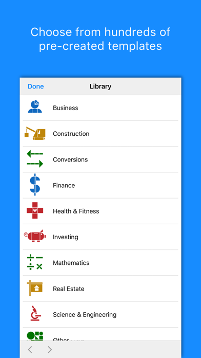 PowerOne calculator Screenshot