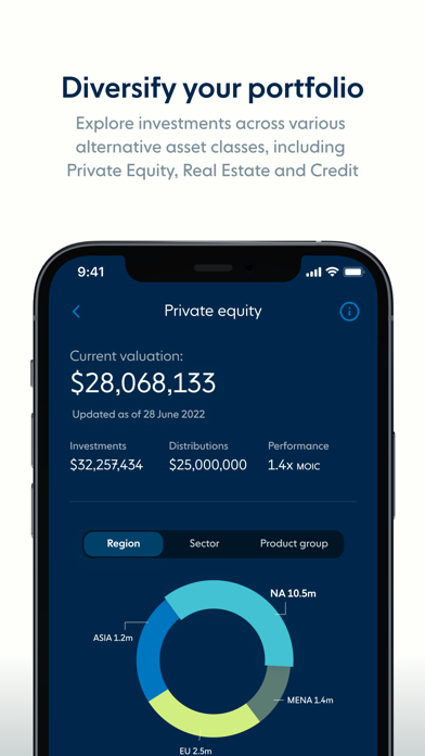 Investcorp Wealth Screenshot