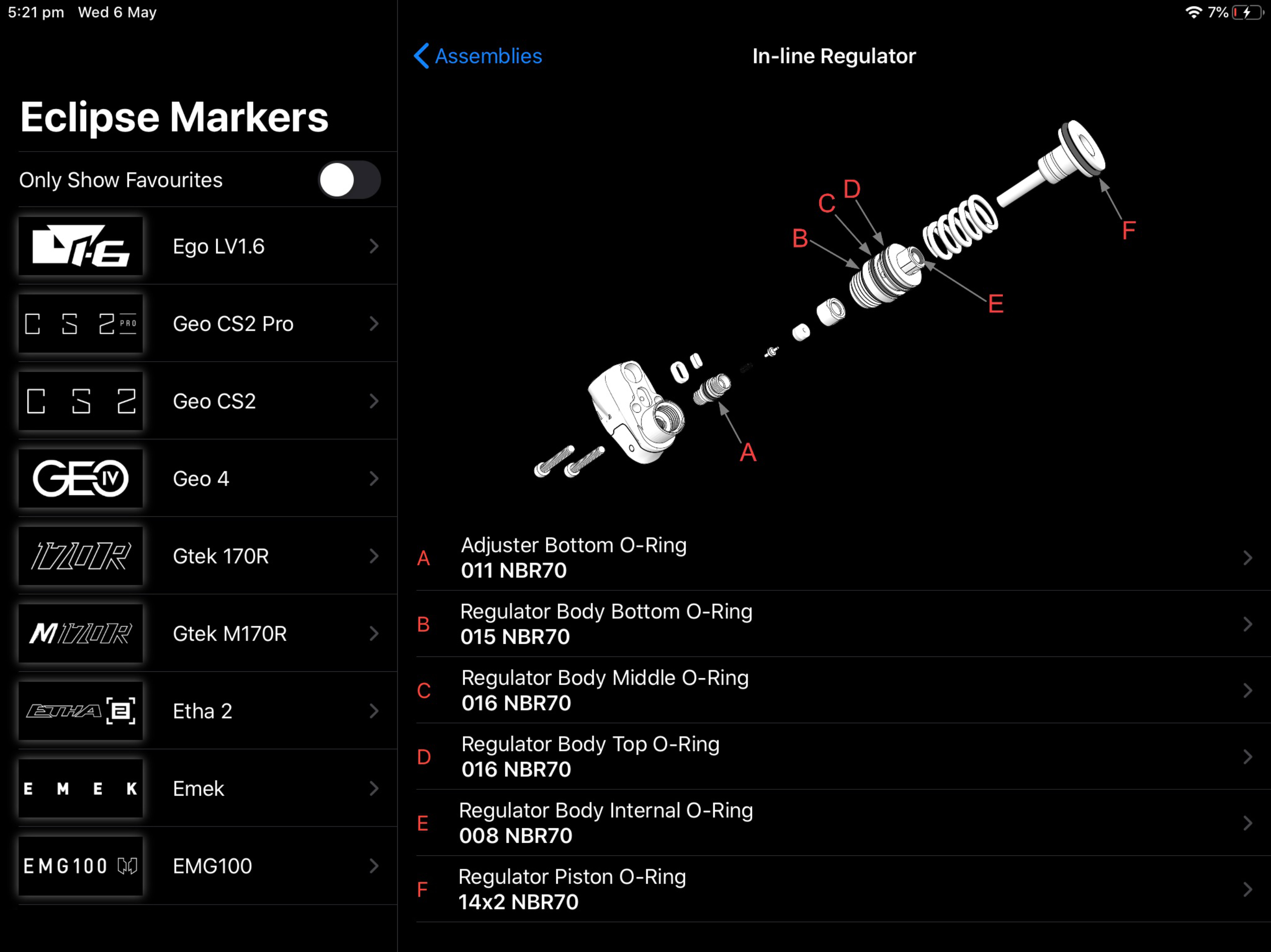 Eclipse O-Ring Finder