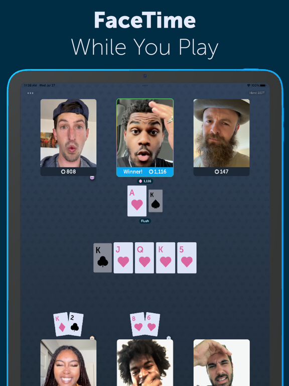 Screenshot #4 pour Poker With Friends Now