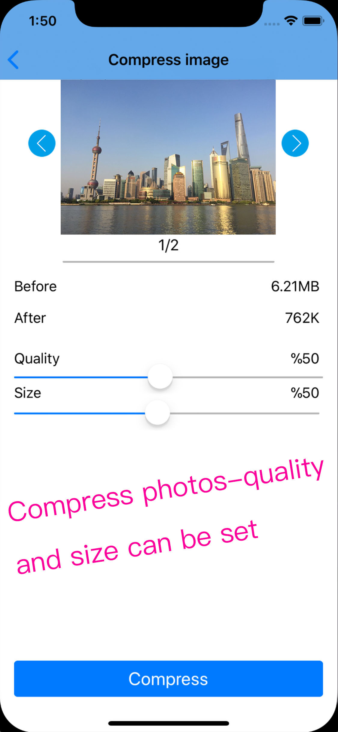 Compress video -compress image screenshot 4