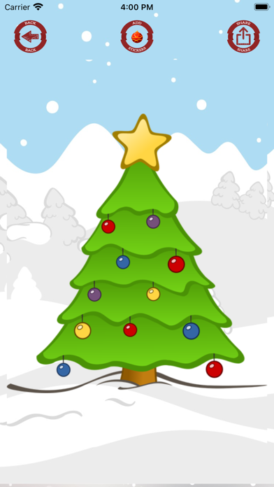 Decorate Christmas tree Screenshot
