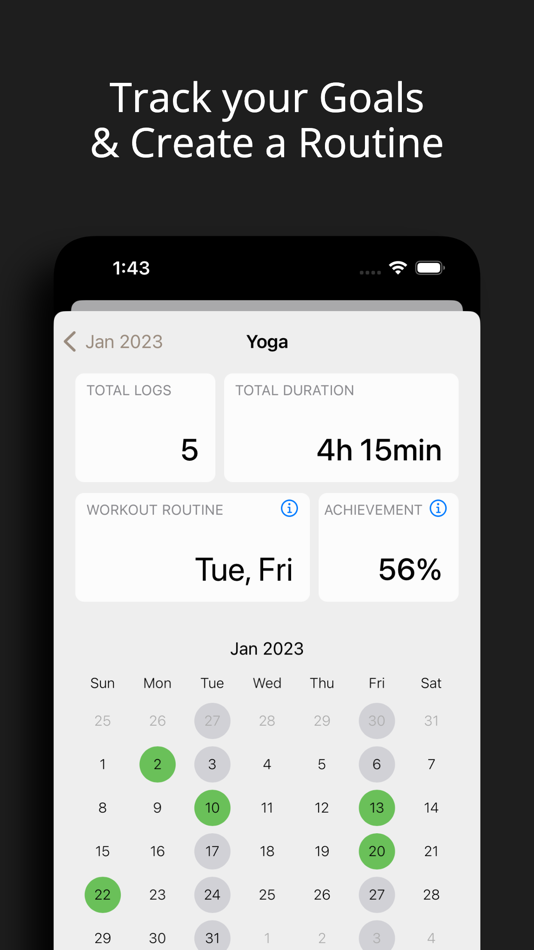#4. Simply Workout Tracker (iOS) 由: Soyoung Hyun