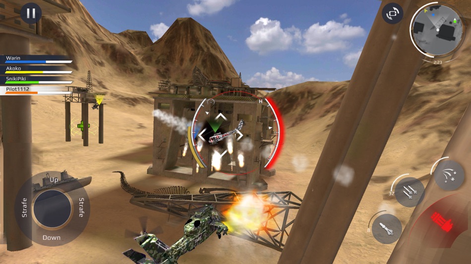 #2. SkyBreakers Helicopters (iOS) 由: SKYJET SOFTWARE