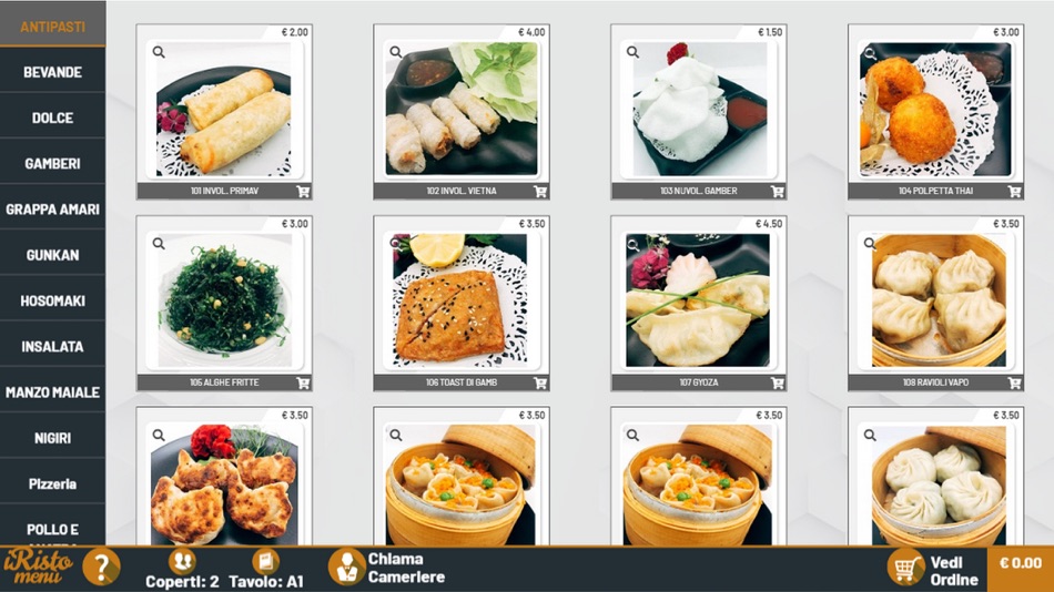 #1. iRisto Menu (iOS) 由: Giulio Perozzi