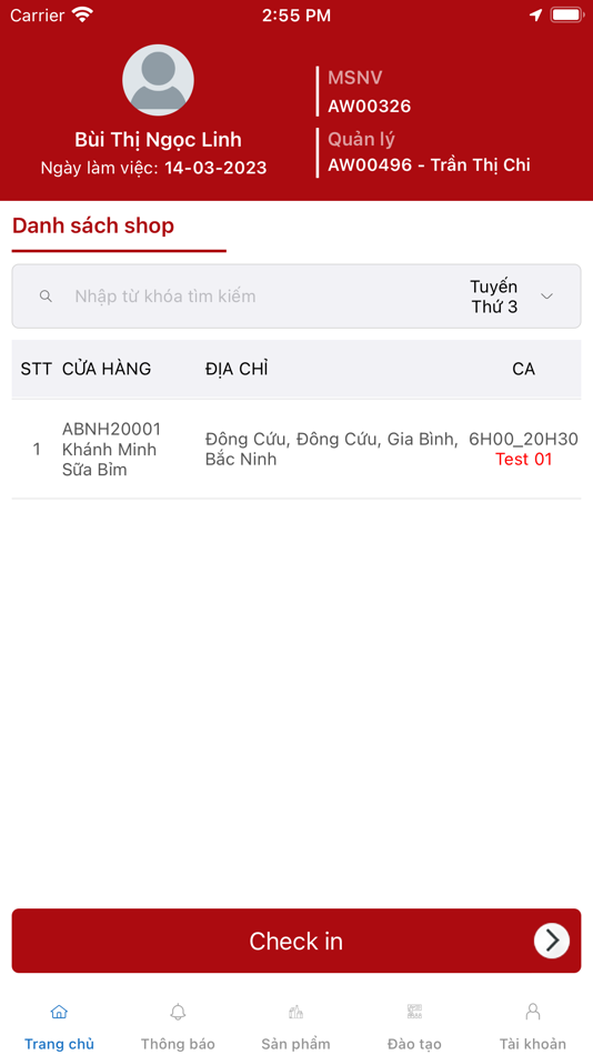 #3. AWD PGMS (iOS) 由: Aiwado Food Joint Stock Company