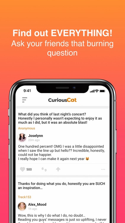 CuriousCat - Anonymous Q&A