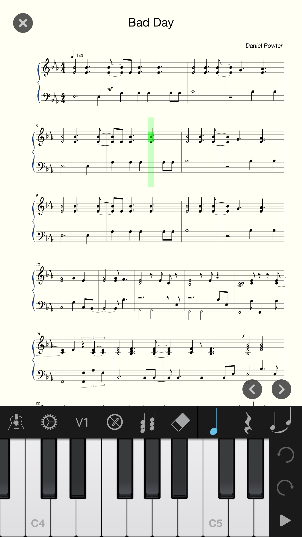 Piano+ - Sheet Music Composer