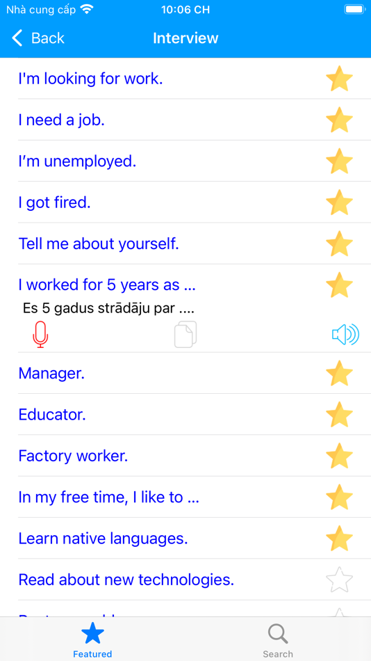 #4. Learn Latvian Phrases Offline (iOS) Podle: Duc Tang Van