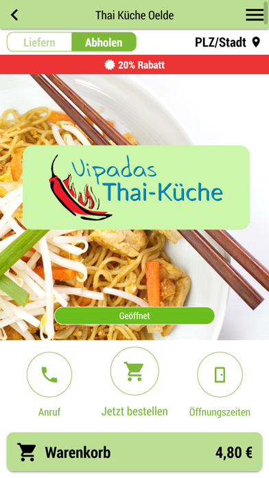 Thai Küche Screenshot
