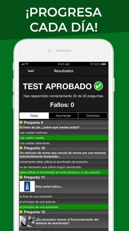 Autoescuela Móvil. Test DGT screenshot 6 of 8