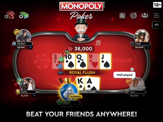 MONOPOLY Poker - Texas Holdem screenshot 3