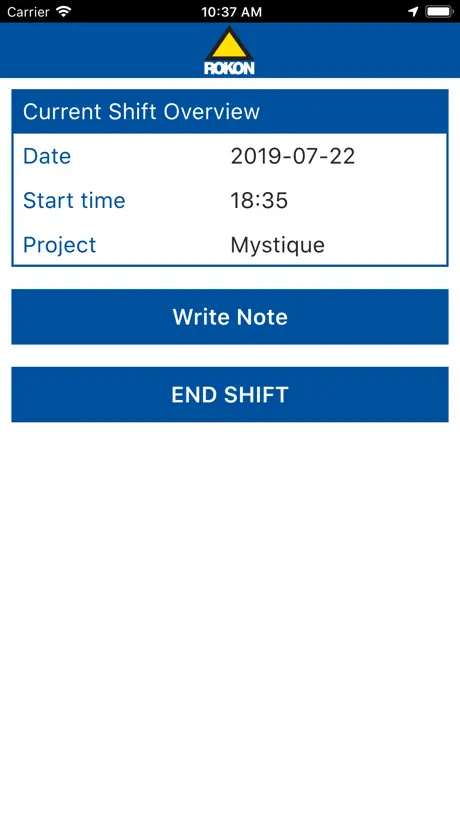 Rokon TimeSheets