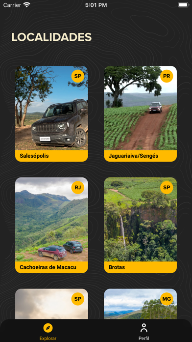 Screenshot #1 pour Jeep Trilhas