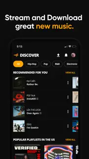 audiomack - play music offline iphone screenshot 1