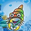 Aqua World Emoji Stickers icon