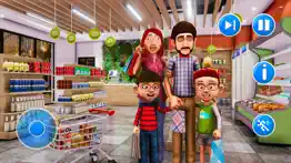 family shopping supermarket 3d iphone screenshot 3