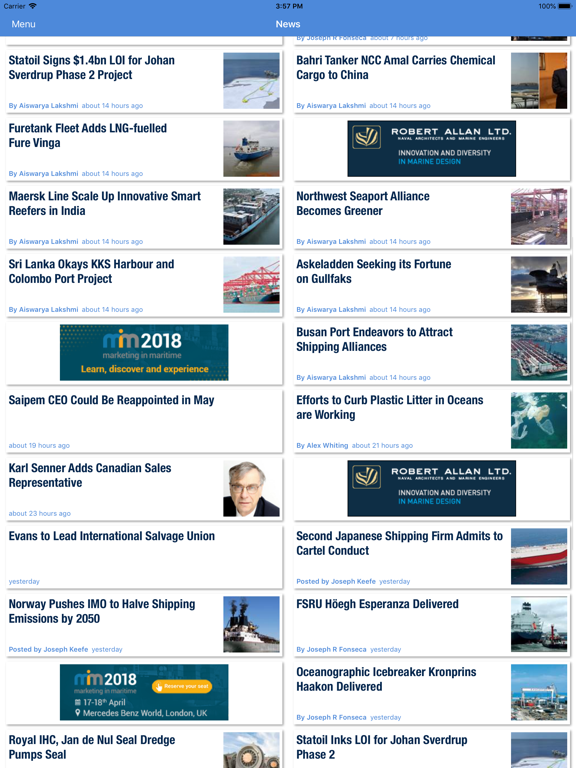 Screenshot #5 pour Maritime Global News