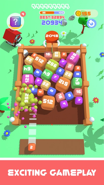 2048 3D Cubes! screenshot-0