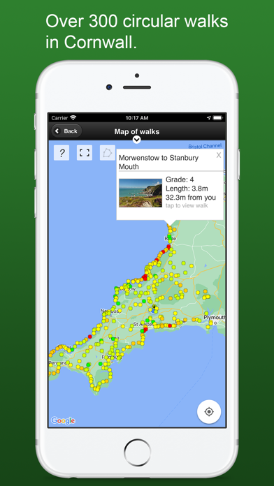 iWalk Cornwall Screenshot