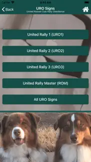 ukc rally dog obedience iphone screenshot 2