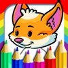 Kids coloring games icon