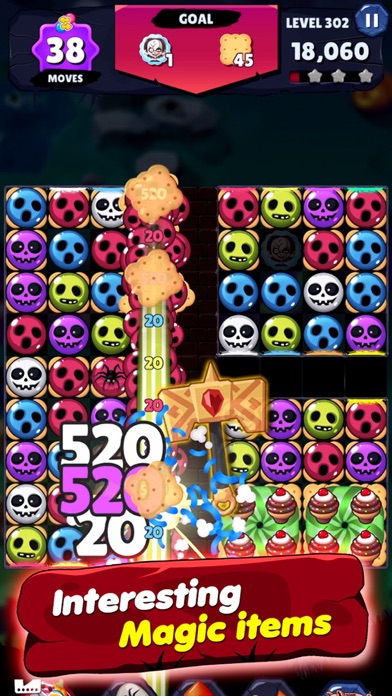 Witch Match Puzzle : Halloween Screenshot